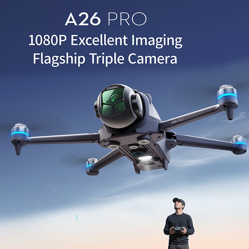 Dron A26 Pro con GPS, Control  - Drone Gps Mount reseña y precio