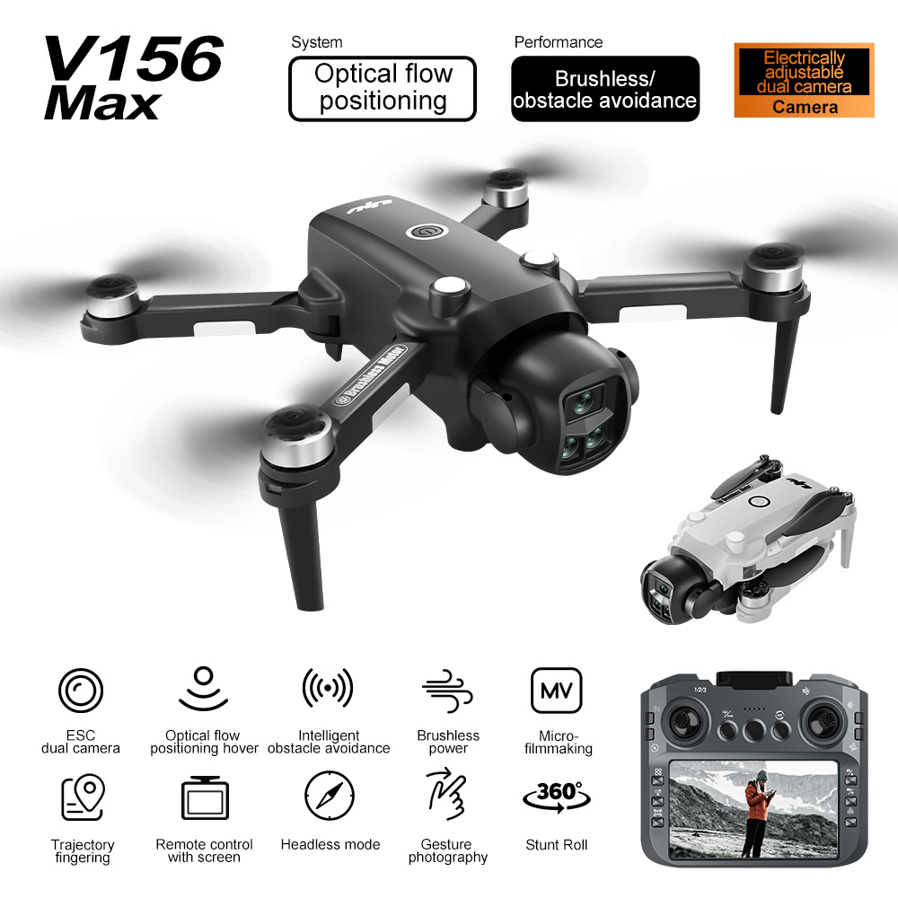 Dron profesional V156 Max 4K c - Jjrc Drone X12 reseña y precio