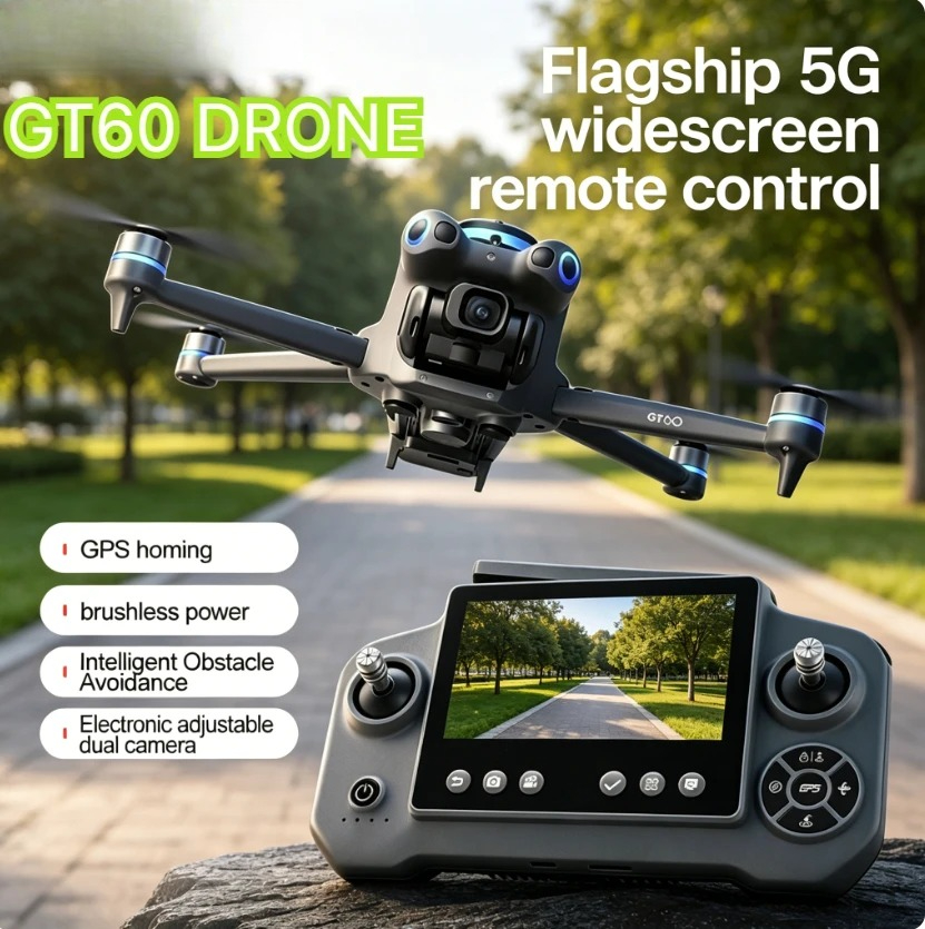 Dron Cuadricóptero RC Plegable - Drone Gps Mount reseña y precio