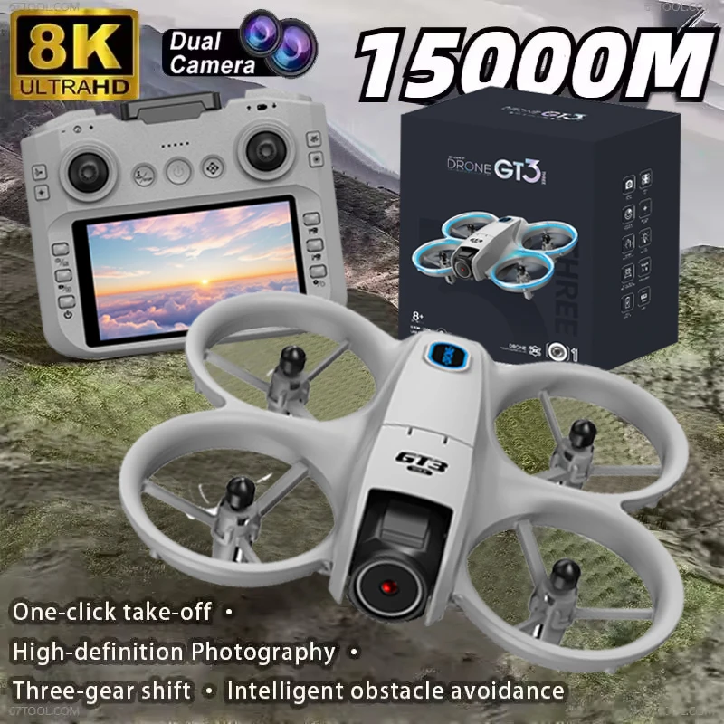Dron GT3 Max con GPS y flujo ó - Drone Gps Mount reseña y precio