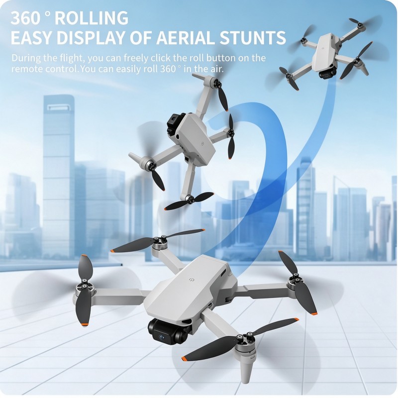 NUEVO Mini Dron Aeri100 8K HD  - Drone Propeller Guard reseña y precio