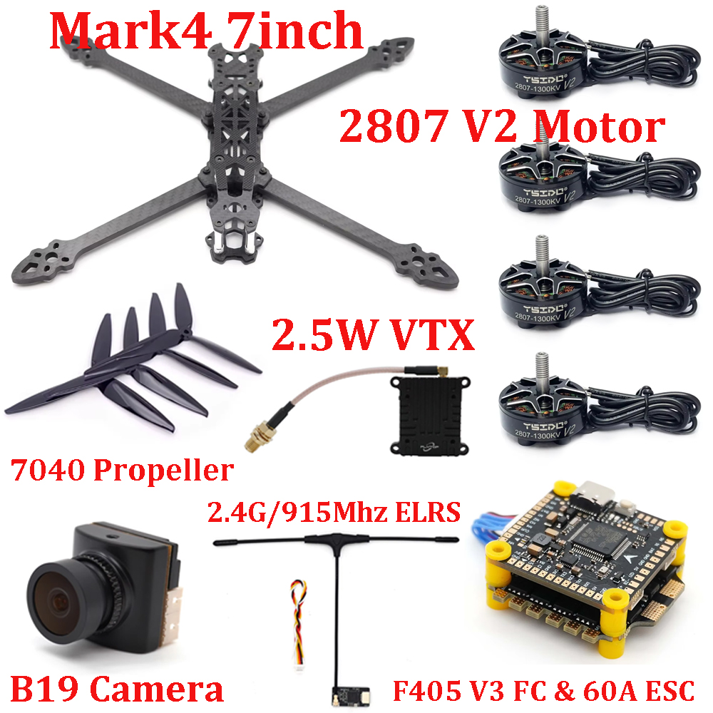 Kit de Marco Mark4 de 7 Pulgad - Drone Power Distribution Board reseña y precio